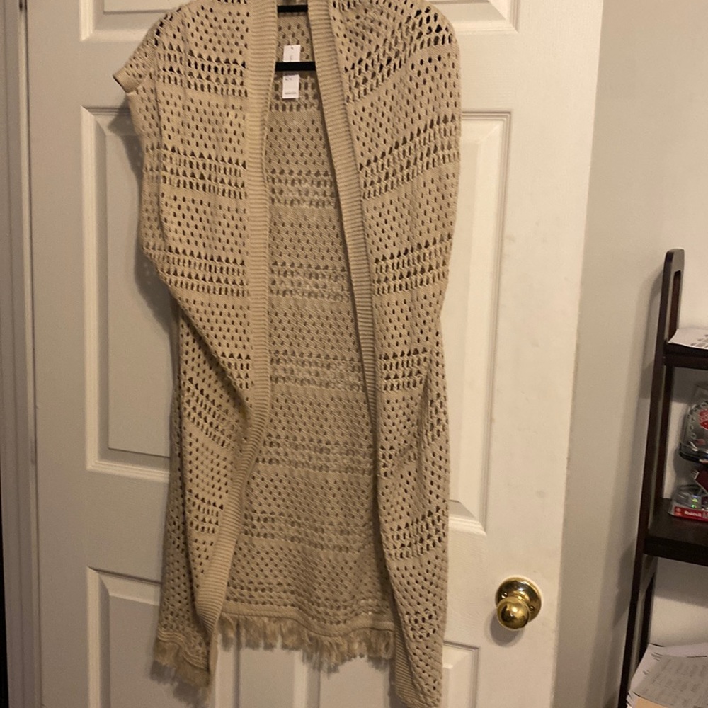 Long sweater vest
